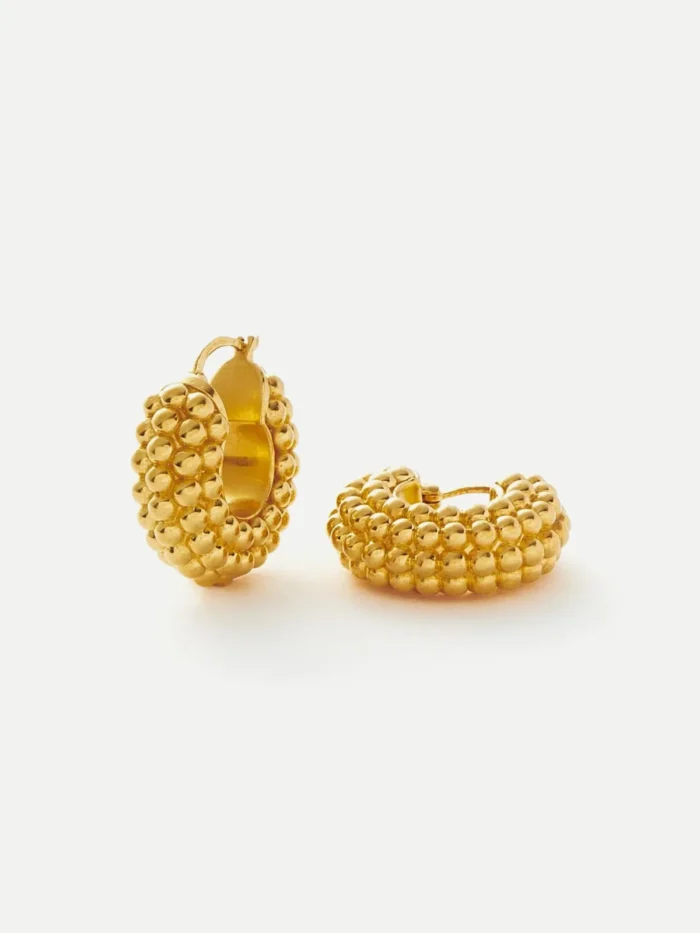 Baya Hoop Earrings—Gold Plated